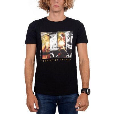 Ανδρική Μπλούζα COSI Μαύρη με Στάμπα