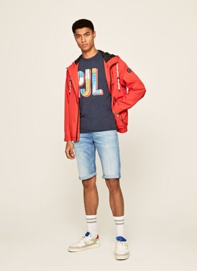 Ανδρικό T-SHIRT PEPE JEANS SAMPSON ΜΠΛΕ - Image 2