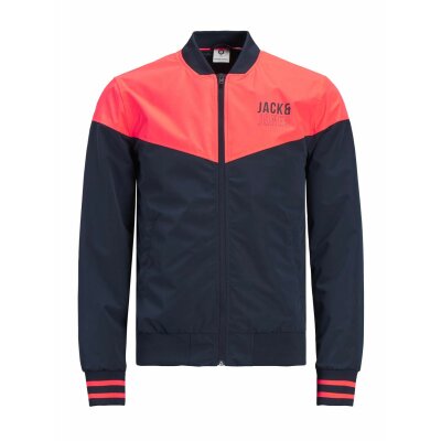 Ανδρικό Bomber Jacket Jack & Jones Jcofred Κοραλί.