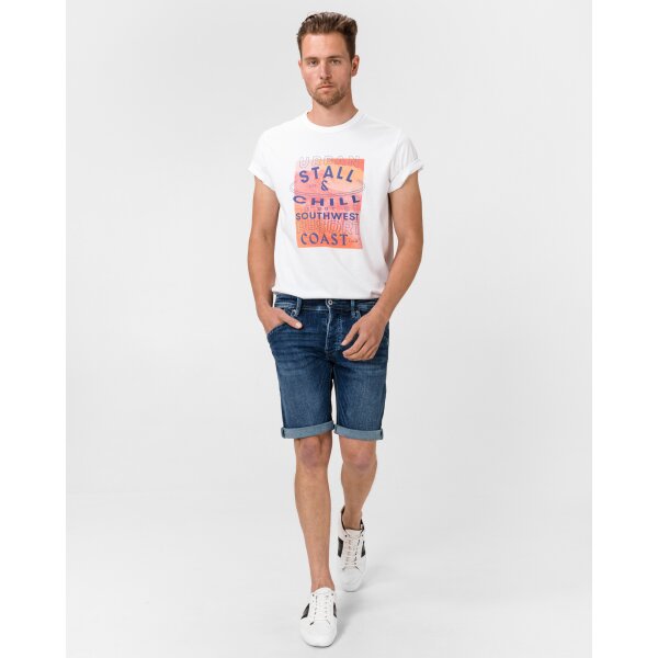 Ανδρικό T-SHIRT Pepe Jeans Melville Λευκό - Image 1