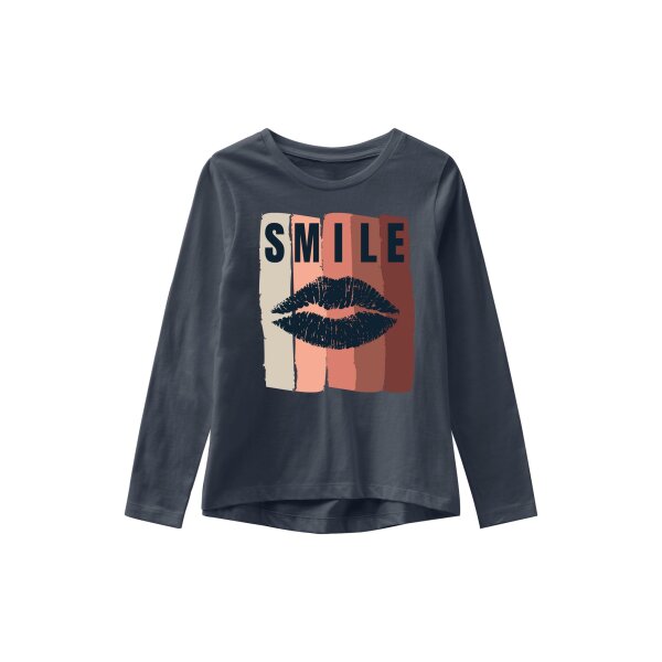 NAME-IT_3678450_13194222 NKFVIOLET LS LOOSE TOP N-Dark Sapphire - Image 1