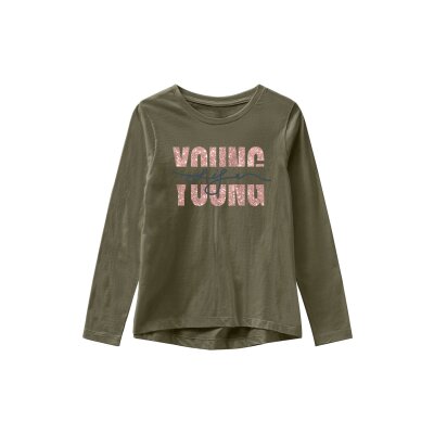 NKFVIOLET LS LOOSE TOP N- STONE GRAY