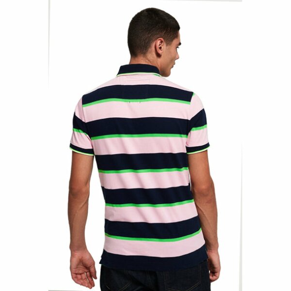 Ανδρική SUPERDRY SKATE LUX POLO ΜΠΛΟΥΖΑ Ροζ - Image 4