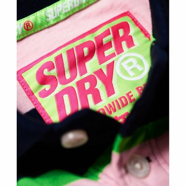 Ανδρική SUPERDRY SKATE LUX POLO ΜΠΛΟΥΖΑ Ροζ - Image 6