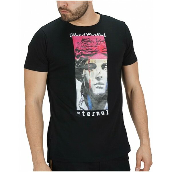 black (1)-470x601 Ανδρική Μπλούζα COSI Μαύρη. - Image 2