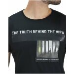 Ανδρική Μπλούζα COSI Μαύρη με στάμπα.