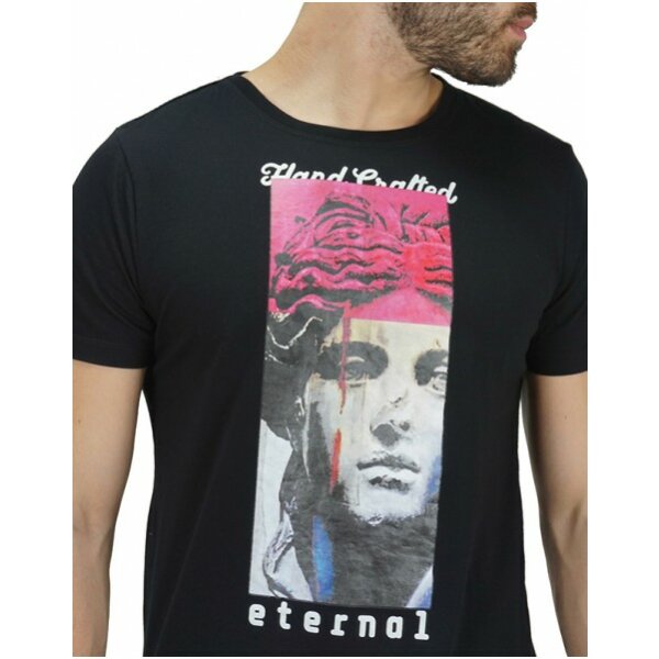 black (2)-470x601 Ανδρική Μπλούζα COSI Μαύρη. - Image 1