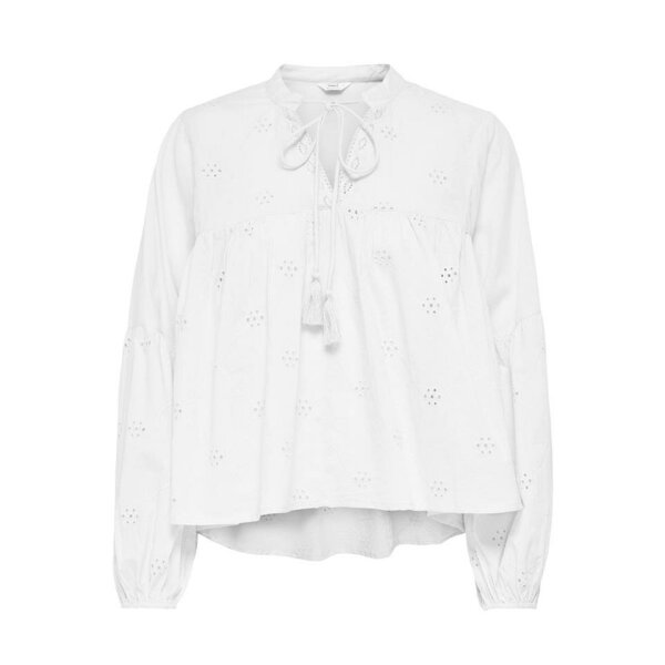 ONLNEW ELISA LIFE LS DNM BLOUSE FF 15226139 WHITE - Image 1