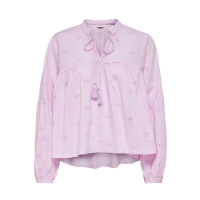 ONLNEW ELISA LIFE LS DNM BLOUSE FF 15226139 LILA