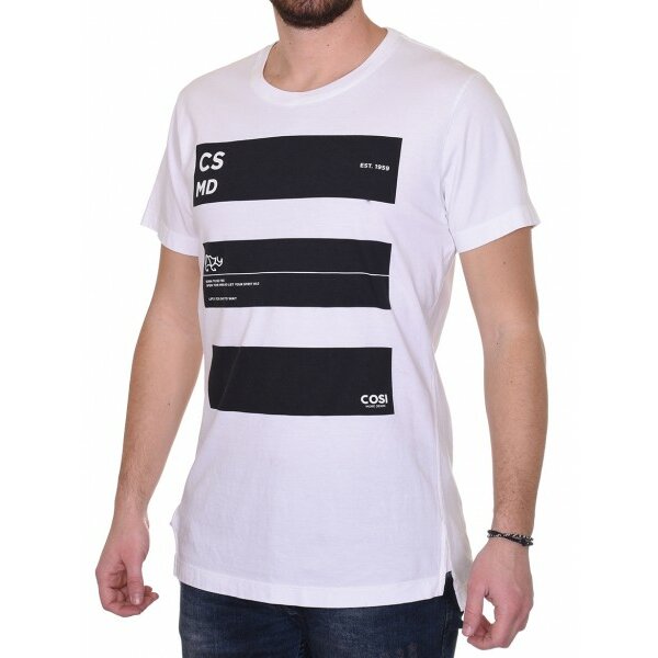 ανδρικο-t-shirt-cosi-50-cs113 Ανδρικό T-SHIRT COSI Λευκό. - Image 3