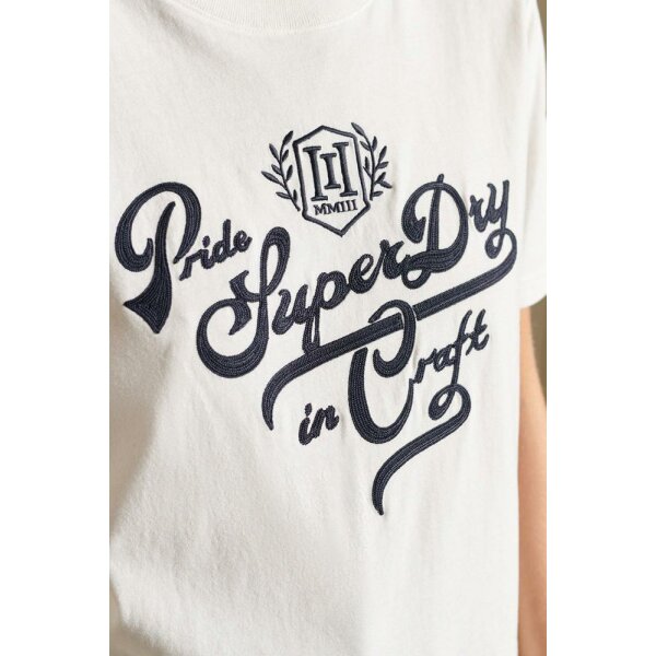 Superdry T-shirt Creme dames - Image 3