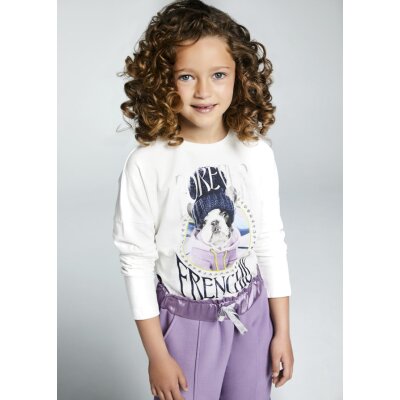 Μπλούζα μακρυμάνικη ECOFRIENDS σκυλάκι Κορίτσι 8 έως 16 ετών