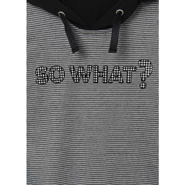 Σετ κολάν Κορίτσι 8 έως 16 ετών Καρό Μαύρο - Image 4