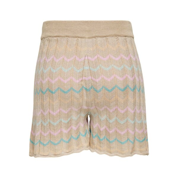 15225997_3573190_Back ONLY Γυναικεία Σορτς ANNY LIFE SHORTS KNT 15225997 ΜΠΕΖ - Image 2