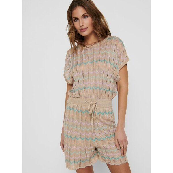 15225997_3573190_Detail ONLY Γυναικεία Σορτς ANNY LIFE SHORTS KNT 15225997 ΜΠΕΖ - Image 1