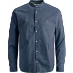 Ανδρικό Πουκάμισο Μακρυμάνικo Jack & Jones Spring Band Μπλέ - Image 3