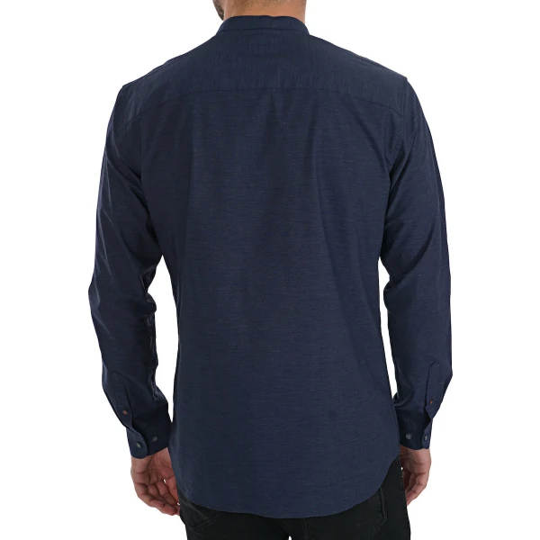 Ανδρικό Πουκάμισο Μακρυμάνικo Jack & Jones Spring Band Μπλέ - Image 4
