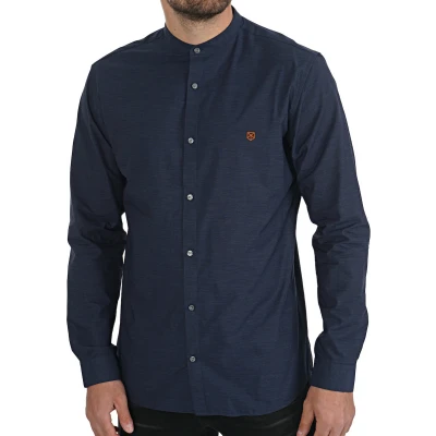 Ανδρικό Πουκάμισο Μακρυμάνικo Jack & Jones Spring Band Μπλέ