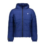 Ανδρικό Μπουφάν SuperDry Hooded Sports Puffer Μπλέ