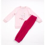 Πυτζάμα βελουτέ για κορίτσι Trax 40798