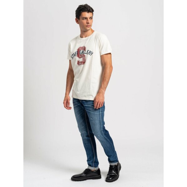 Ανδρικό Παντελόνι Τζιν Staff Jeans Simon Pant Μπλέ Ανοιχτό - Image 5