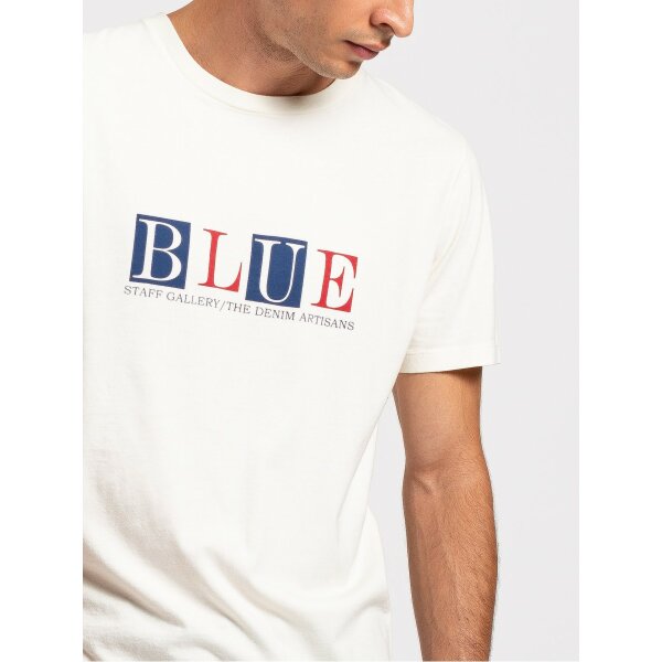 Ανδρική Μπλούζα Staff Jeans Agar Λευκό - Image 3