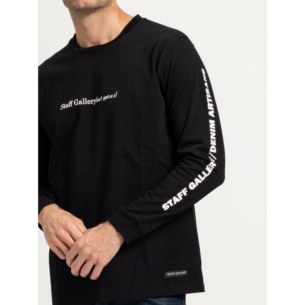 Ανδρική Μπλούζα Staff Jeans Elwood Μαύρο - Image 1