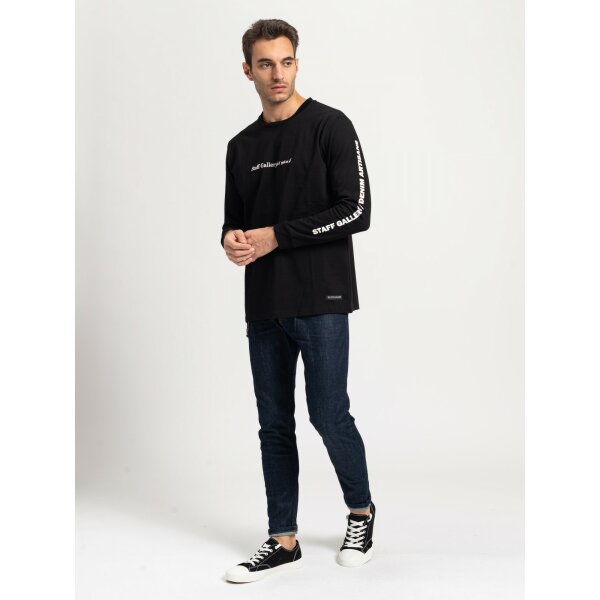 Ανδρική Μπλούζα Staff Jeans Elwood Μαύρο - Image 3