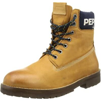 Ανδρικό Μποτάκι Pepe Jeans Nepal Rugged Κίτρινο.