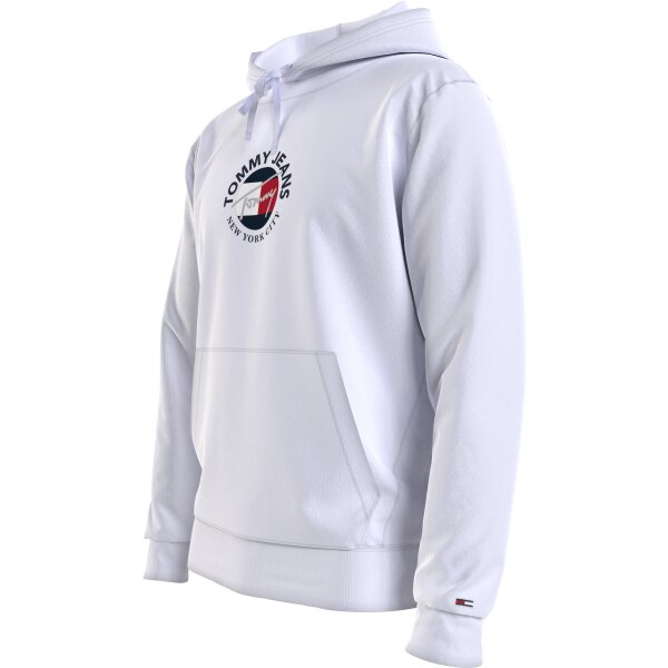 DM0DM11628YBR_D Ανδρική Φούτερ Tommy Jeans DM11628-YBR Λευκό - Image 3