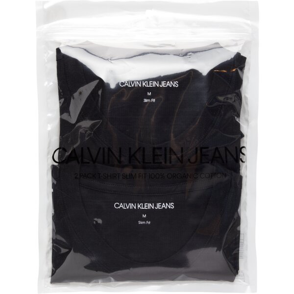 Ανδρική Μπλούζα Calvin Klein J30J317598-BEH Μαύρο - Image 2