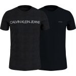 Ανδρική Μπλούζα Calvin Klein J30J317598-BEH Μαύρο - Image 4