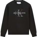 Ανδρική Μπλούζα Φούτερ Calvin Klein J30J319365-BEH Μαύρο