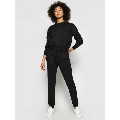 CALVIN KLEIN JEANS Παντελόνι φόρμας J20J215458 Μαύρο Taperted Fit