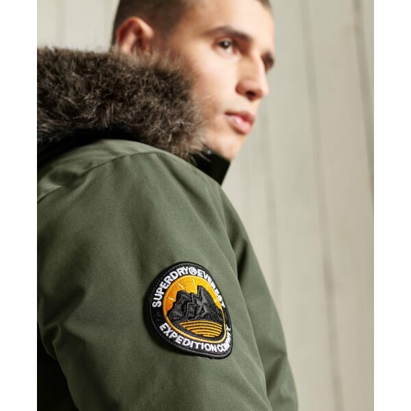 Ανδρικό Μπουφάν SuperDry Everest Bomber Πράσινο - Image 5