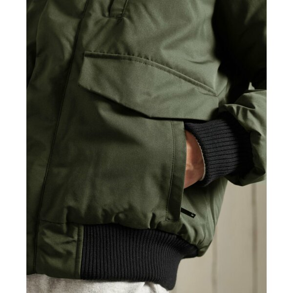 Ανδρικό Μπουφάν SuperDry Everest Bomber Πράσινο - Image 6