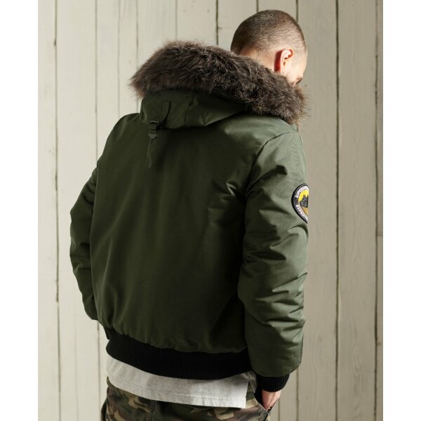 Ανδρικό Μπουφάν SuperDry Everest Bomber Πράσινο - Image 7