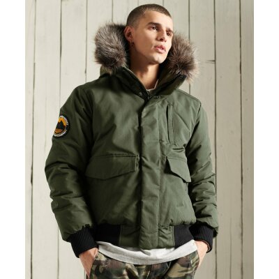 Ανδρικό Μπουφάν SuperDry Everest Bomber Πράσινο