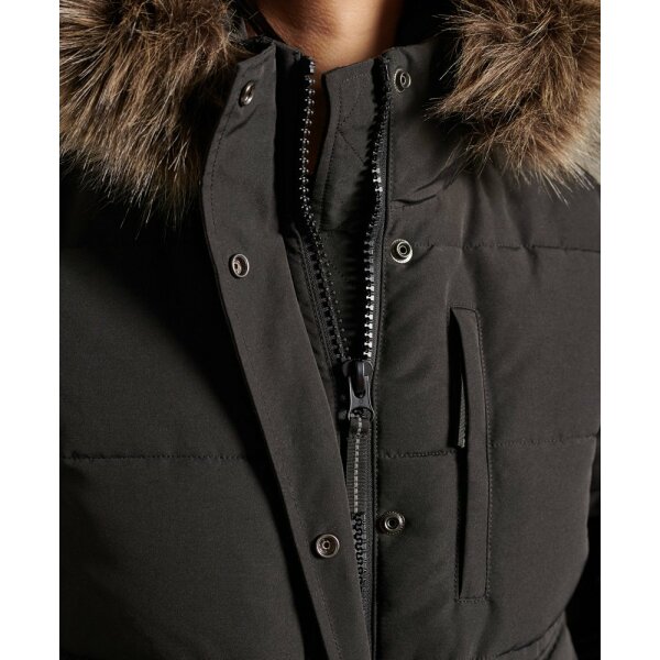 SUPERDRY EVEREST  BOMBER ΜΠΟΥΦΑΝ ΓΥΝΑΙΚΕΙΟ W5010995A 12A Μαύρο - Image 6