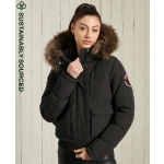 SUPERDRY EVEREST BOMBER ΜΠΟΥΦΑΝ ΓΥΝΑΙΚΕΙΟ W5010995A 12A Μαύρο
