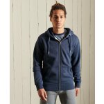 Ανδρική Ζακέτα Super Dry Vintage Logo Ziphood Μπλέ