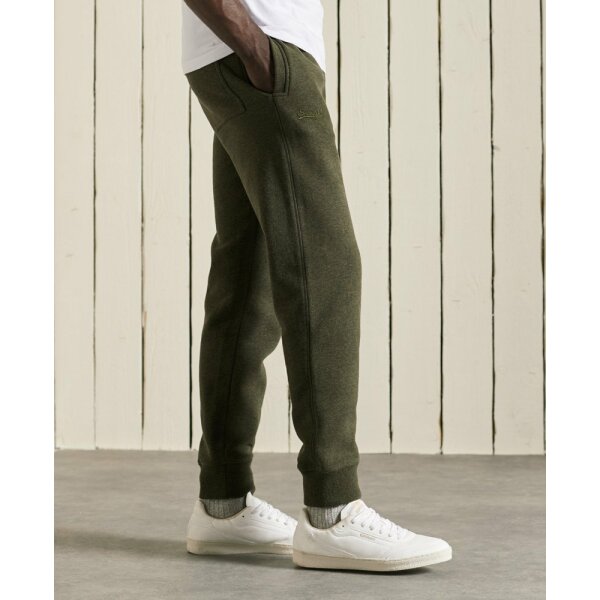 upload9223368955665930404 Ανδρική Φόρμα Super Dry Ovin Vintage Logo Jogger Πράσινη - Image 2