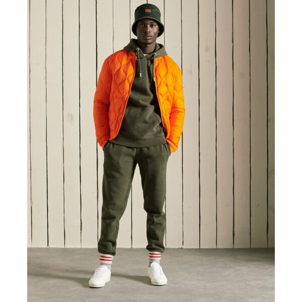 upload9223368955665930410 Ανδρική Φόρμα Super Dry Ovin Vintage Logo Jogger Πράσινη - Image 1