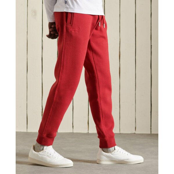 upload9223368955665930417 Ανδρική Φόρμα Super Dry Ovin Vintage Logo Jogger Κόκκινο - Image 3