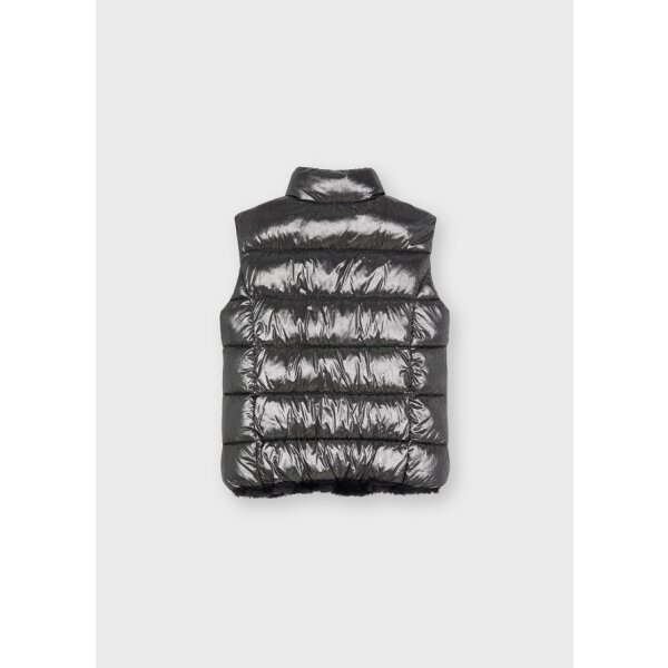 Γιλέκο ECOFRIENDS διπλής όψης Κορίτσι 2 έως 9 ετών Μαύρο - Image 3