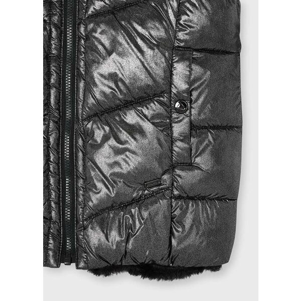 Γιλέκο ECOFRIENDS διπλής όψης Κορίτσι 2 έως 9 ετών Μαύρο - Image 6