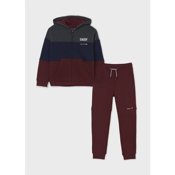 Φόρμα λωρίδες Aγόρι 8 έως 16 ετών Μπορντό - Image 4