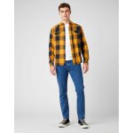 Ανδρικό Πουκάμισο Wrangler W5A03OXEN Μουσταρδί - Image 2
