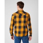 Ανδρικό Πουκάμισο Wrangler W5A03OXEN Μουσταρδί - Image 3