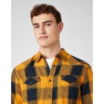 Ανδρικό Πουκάμισο Wrangler W5A03OXEN Μουσταρδί - Image 4